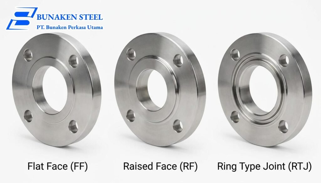Mengenal Jenis Facing Flange RF FF dan RTJ Untuk Kebutuhan Industri