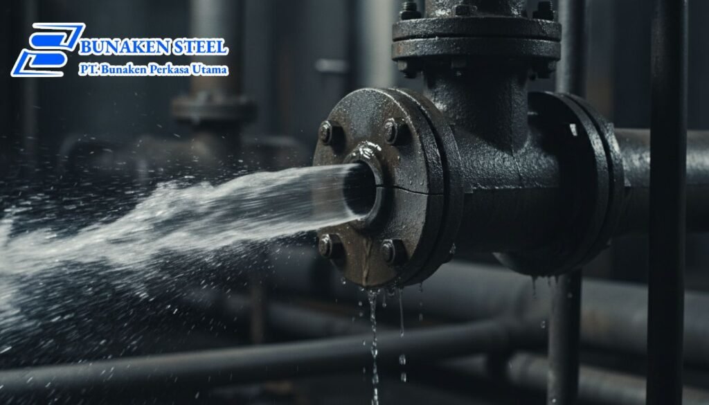 Penyebab fitting pipa bocor