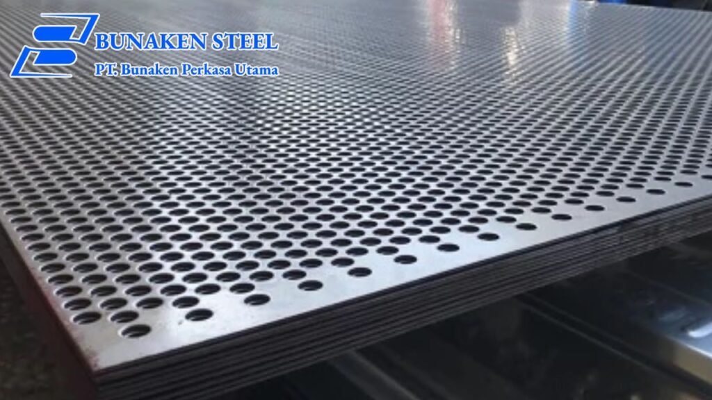 Plat lubang Perforated Plate