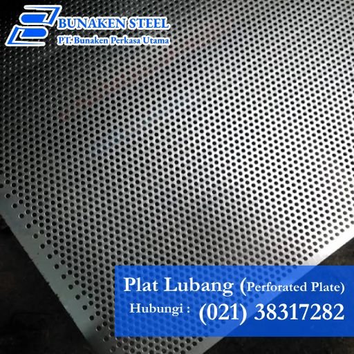 plat lubang Bunakensteel