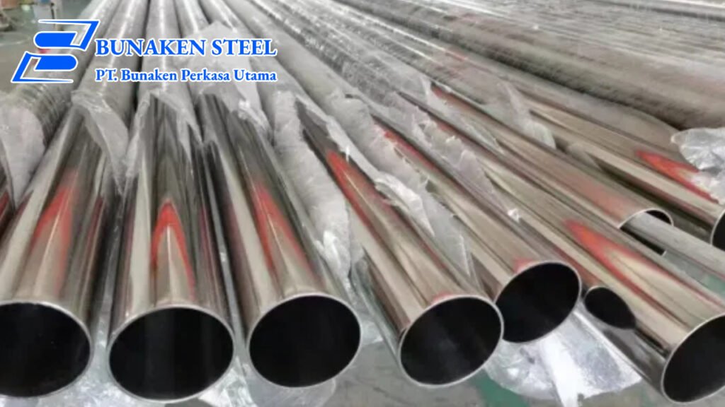 Pipa ornamen stainless steel