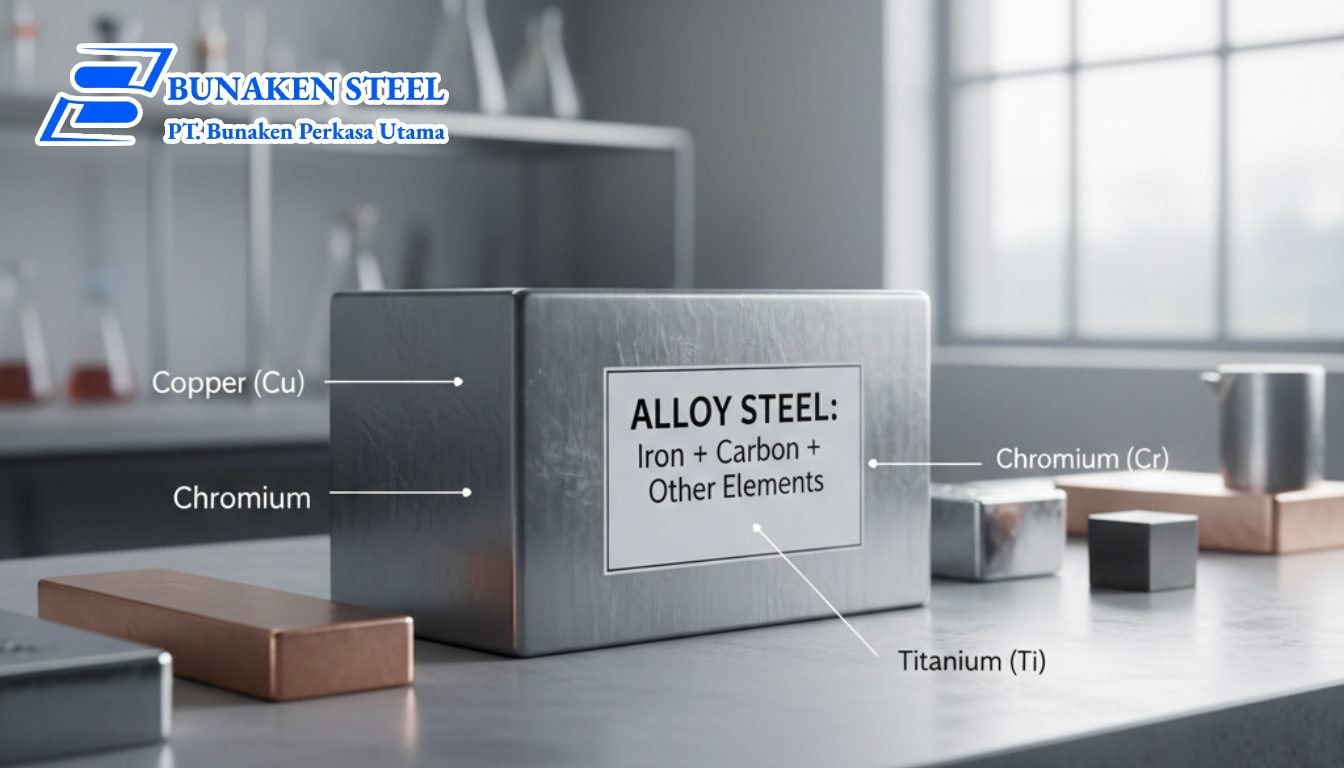 Baja paduan (alloy steel) itu apa?