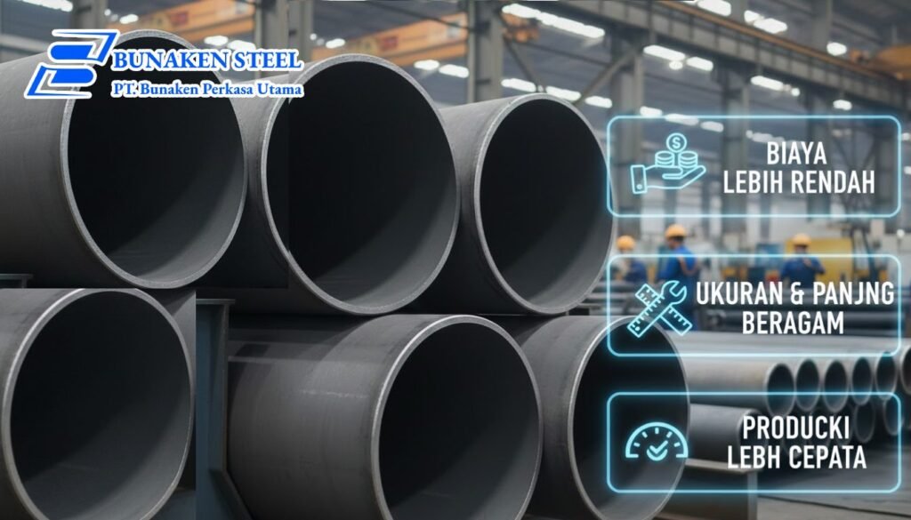 Kelebihan pipa welded