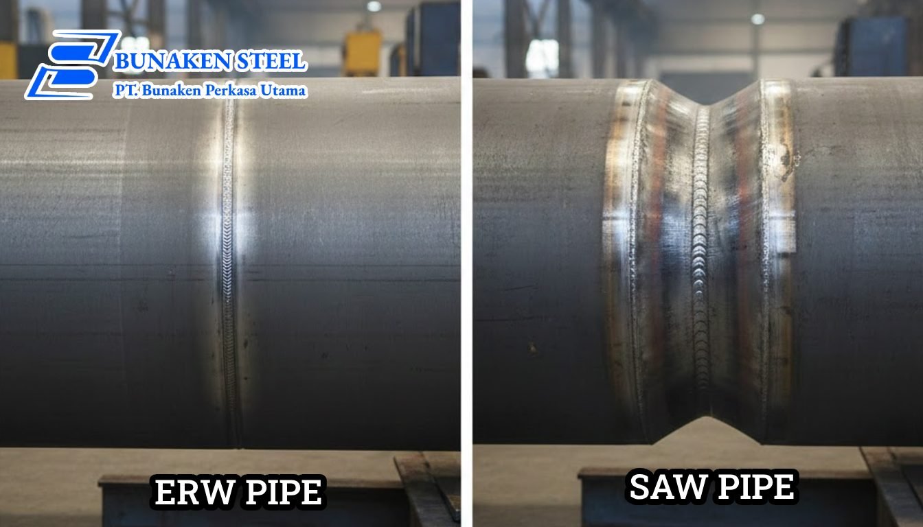 Pipa welded ERW vs SAW