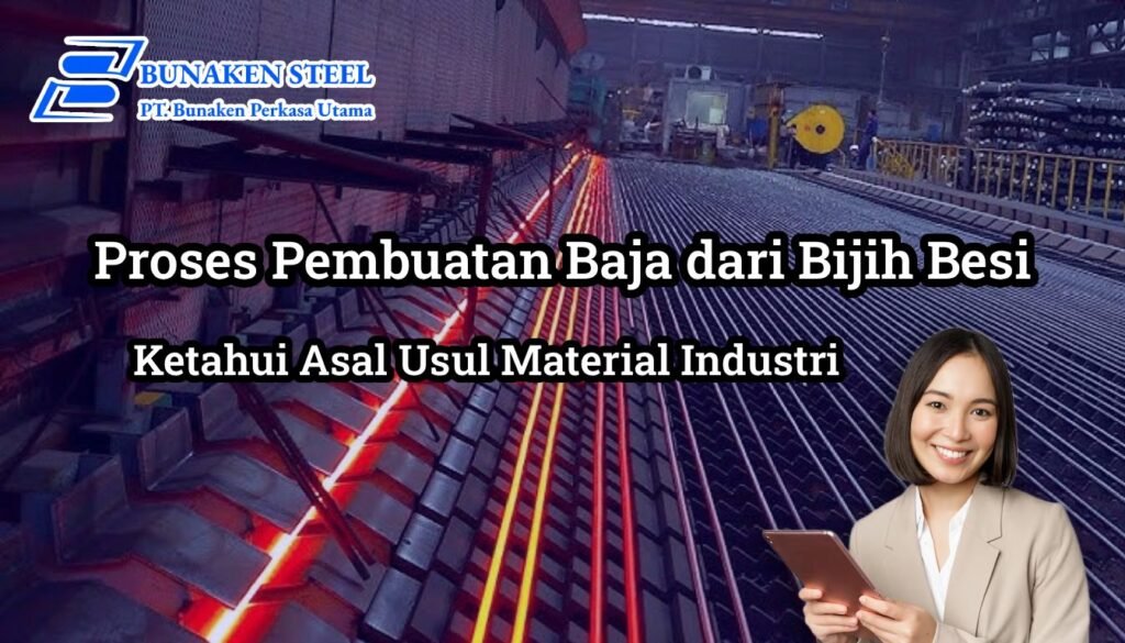 Proses Pembuatan Baja dari Bijih Besi Memahami Asal Usul Material Industri