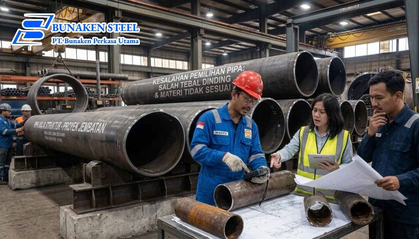 Kesalahan Umum dalam Memilih Pipa Baja dan Cara Menghindarinya