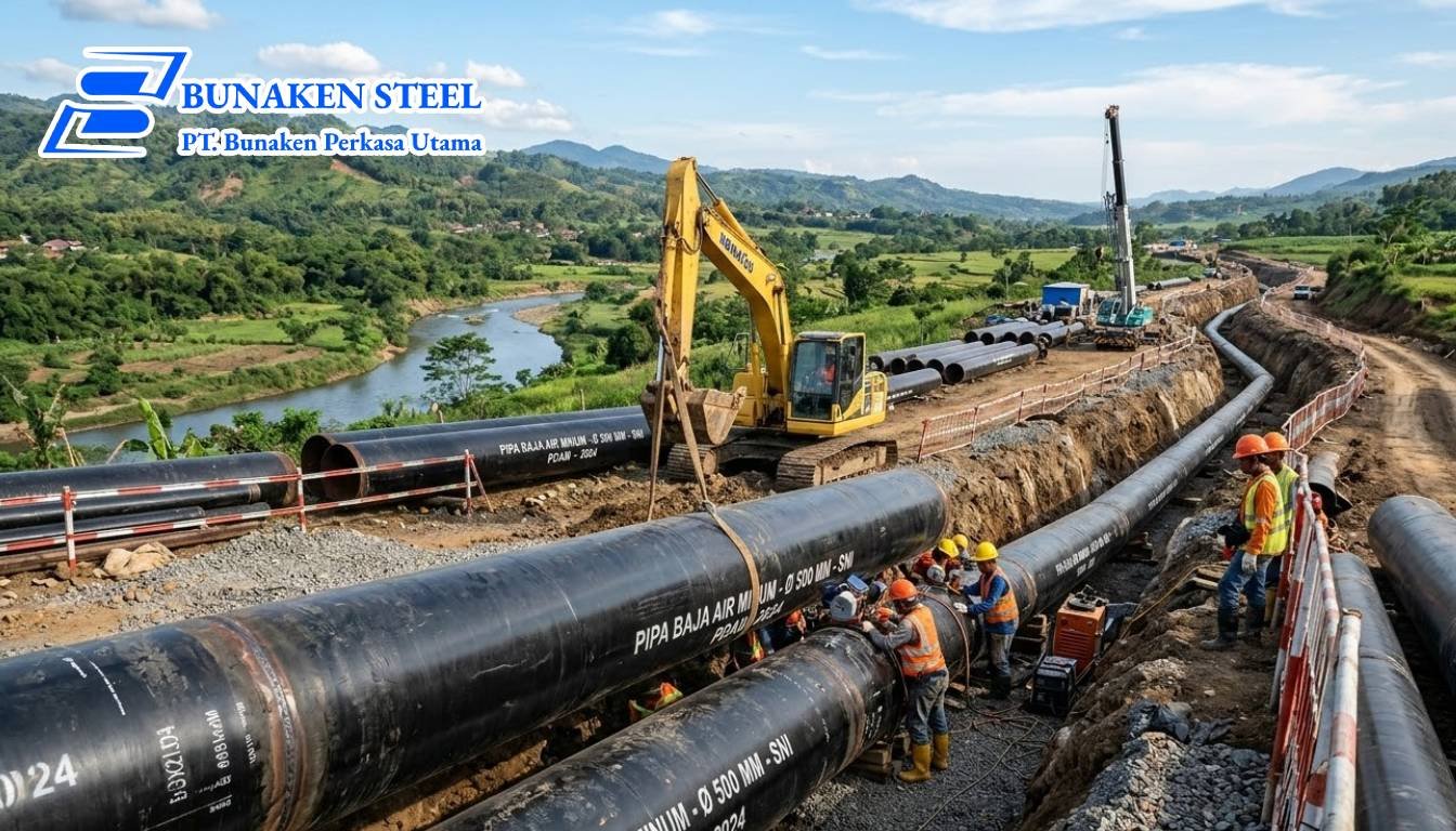 Pipa Baja untuk Air