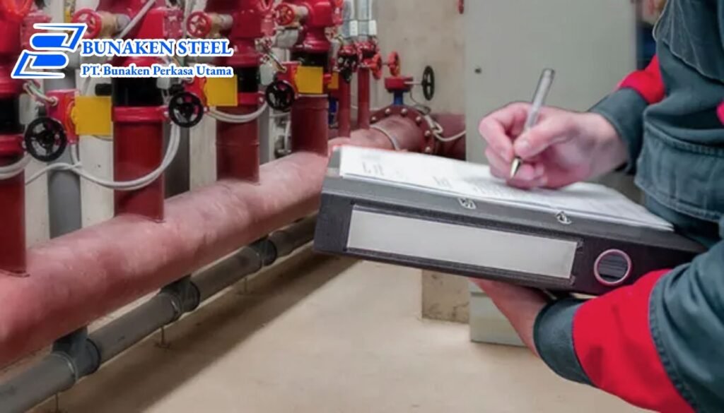 Cara inspeksi fitting pipa