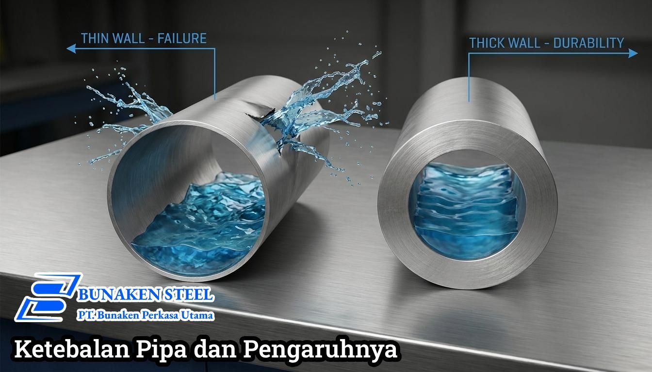 Ketebalan Pipa dan pengaruhnya
