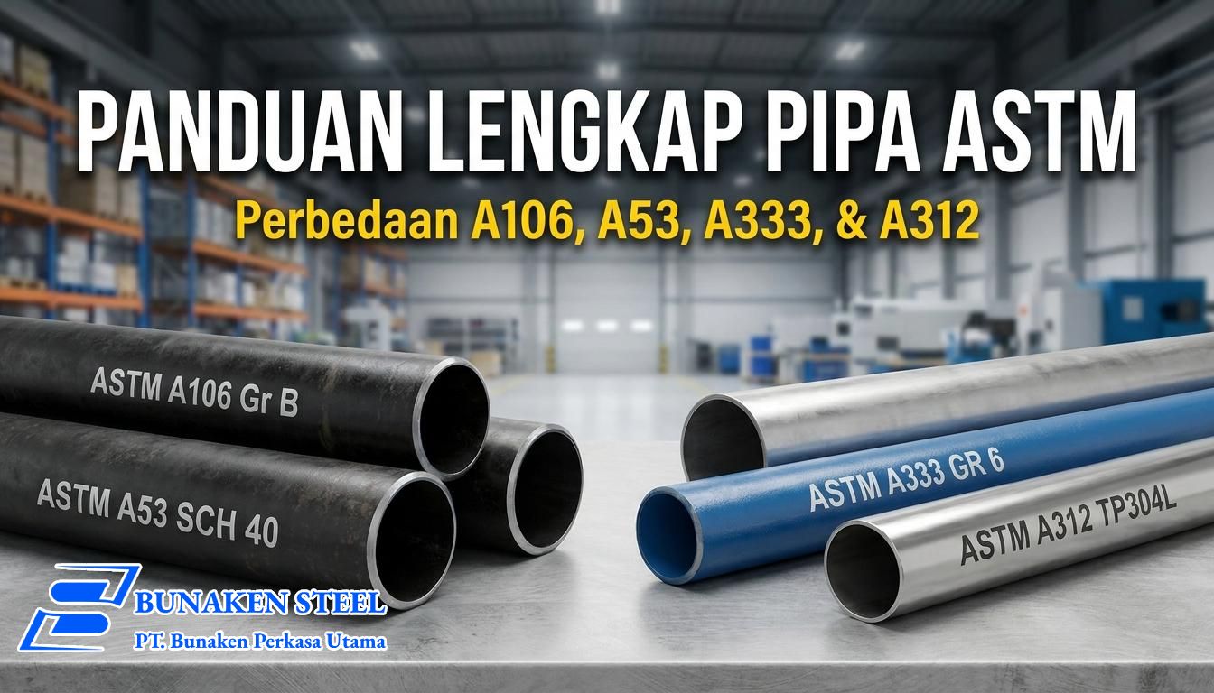 Panduan Lengkap Pipa ASTM Perbedaan A106, A53, A333, dan A312
