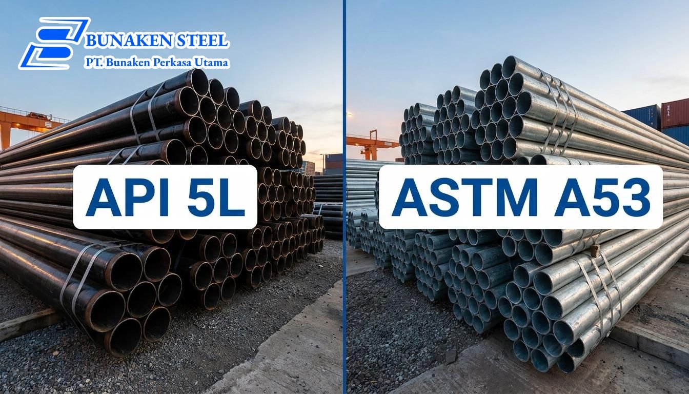 Analisis Teknis Perbandingan Pipa API 5L vs ASTM A53