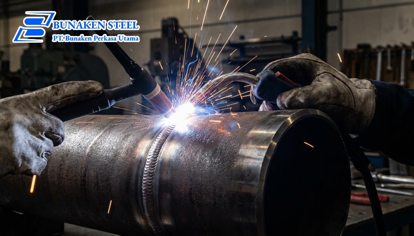 Panduan Metode Pengelasan Pipa Baja Karbon yang Benar Bunakensteel